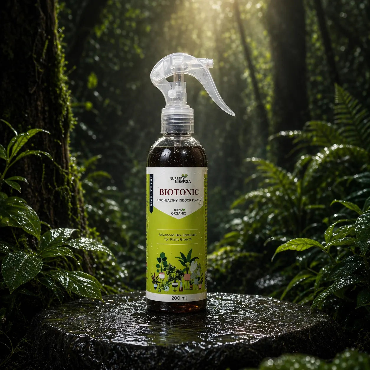 Buy Biotonic, Indoor Plant Booster (Ready to use) Liquid Fertilizer - Spray 200ml Online at Lalitenterprise
