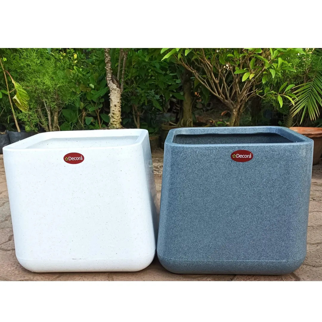 Buy Decora Pot (Premium Quality) “Flora Square” - “Code – FLS” Online at Lalitenterprise