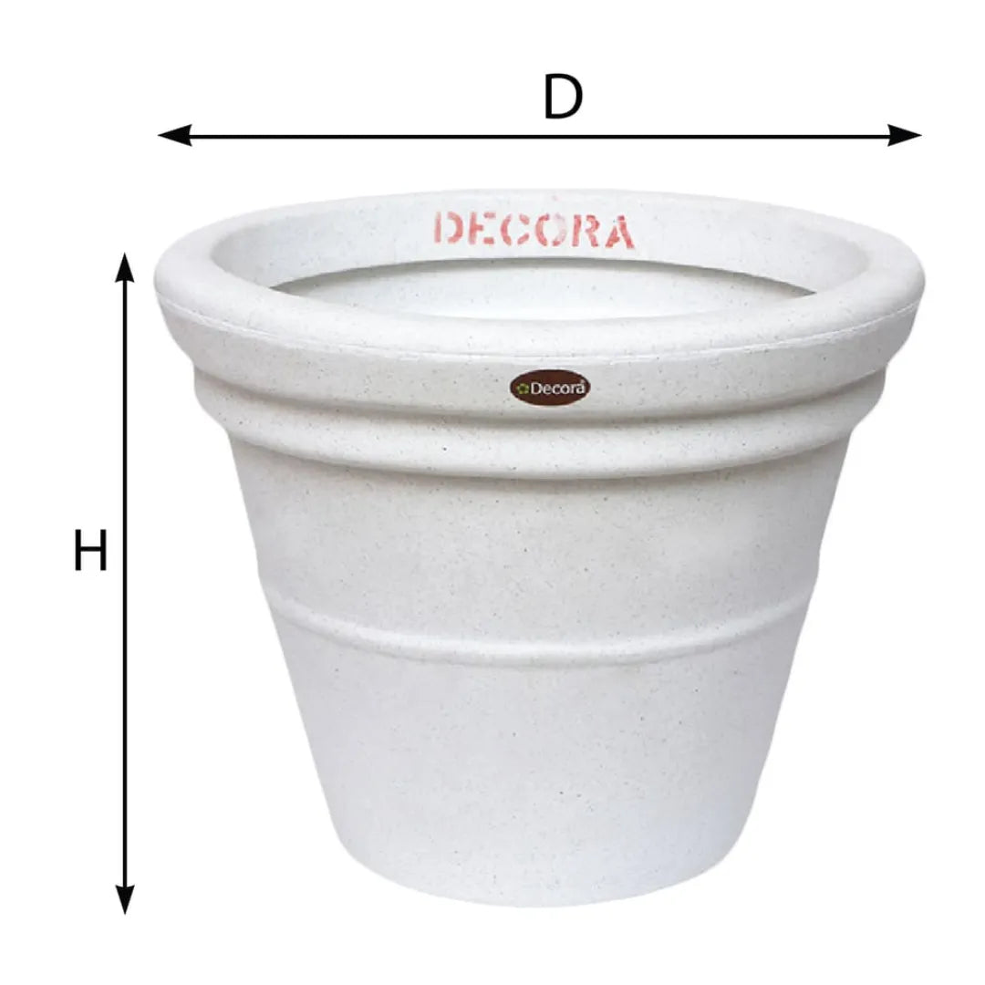 Buy Decora Pot (Premium Quality) “Blossom” , “Code – TV” Online at Lalitenterprise