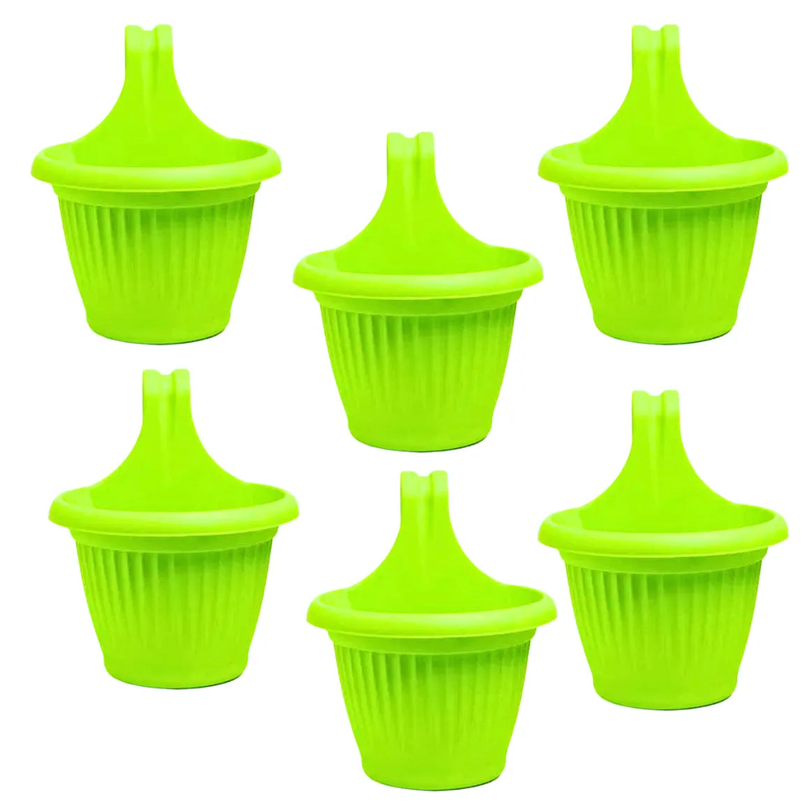 Buy Harshdeep Premium Bello Hook "Green" - Pot (Set of 6) Online at Lalitenterprise