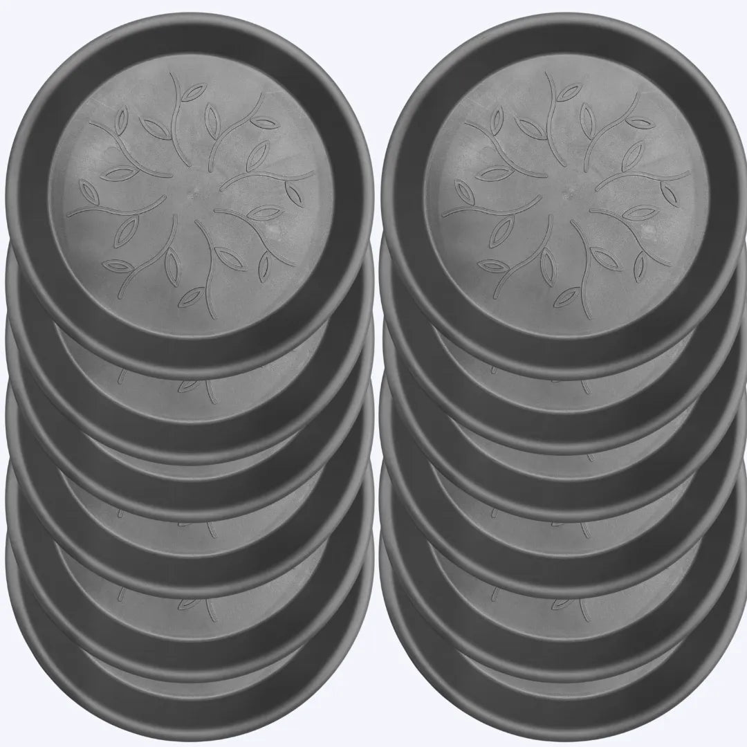 Buy Harshdeep Premium Plastic Tray (20"Inch) Grey "Set of 12" Online at Lalitenterprise