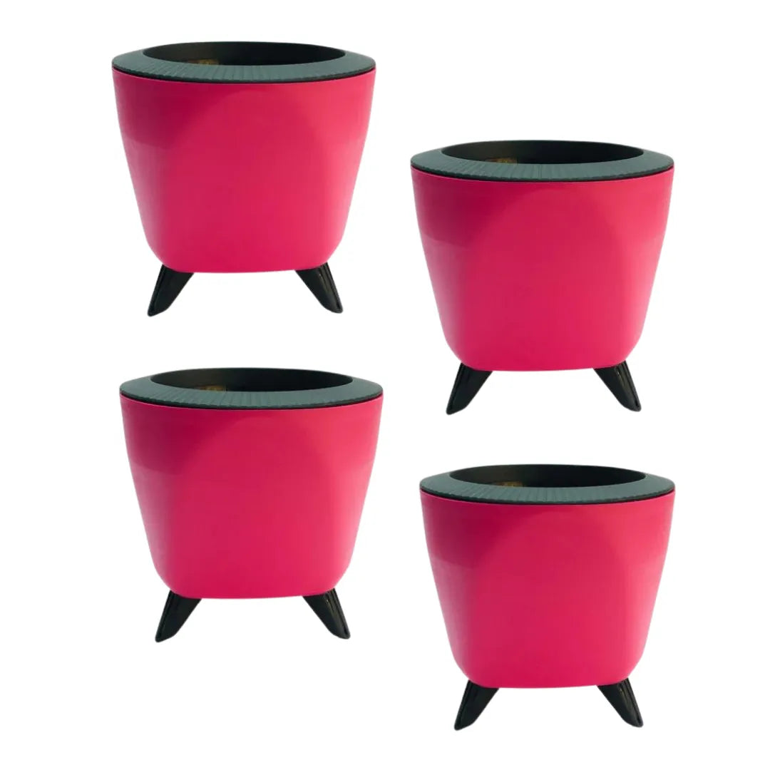 Buy Harshdeep Premium Lagos (Pink) - Planter "Set of 4" Online at Lalitenterprise