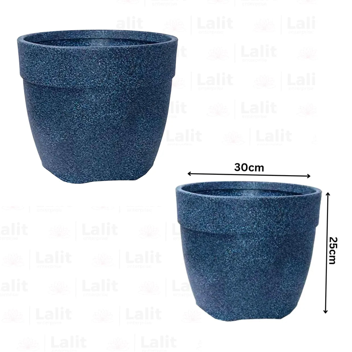 Buy Harshdeep Premium Barca Round 30 - Pot Online at Lalitenterprise