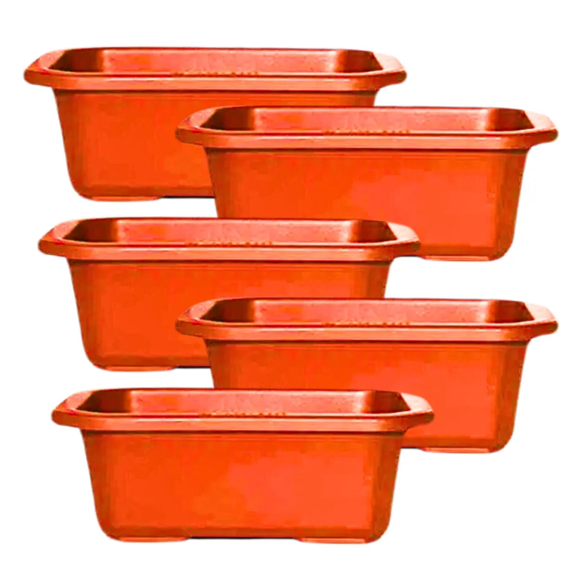 Buy Harshdeeep Premium Juniper Teracotta Planter (Set of 5) Online at Lalitenterprise