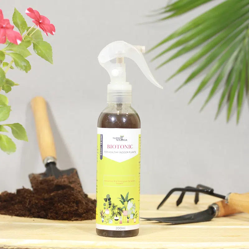 Buy Biotonic, Indoor Plant Booster (Ready to use) Liquid Fertilizer - Spray 200ml Online at Lalitenterprise