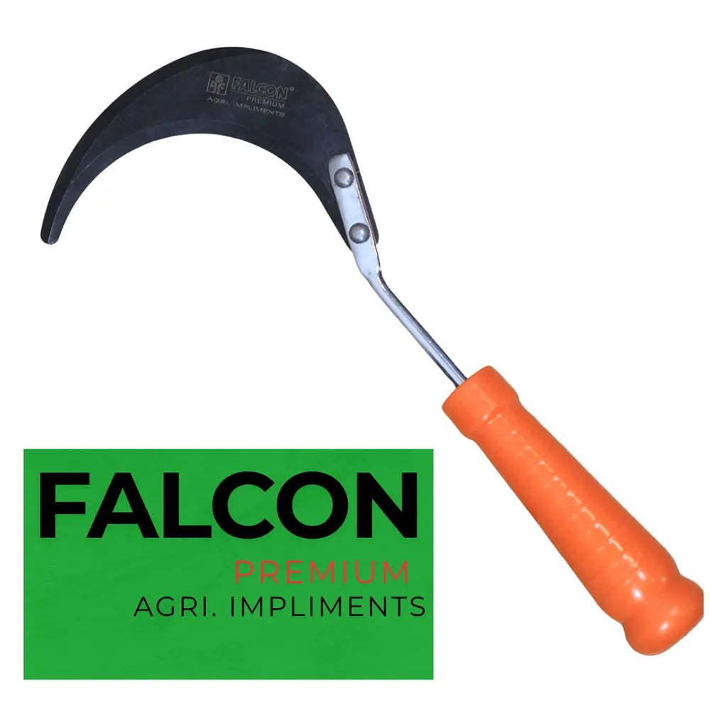 Buy Falcon Premium Quality Hasiya with Plastic Grip "Sickle" Online at Lalitenterprise