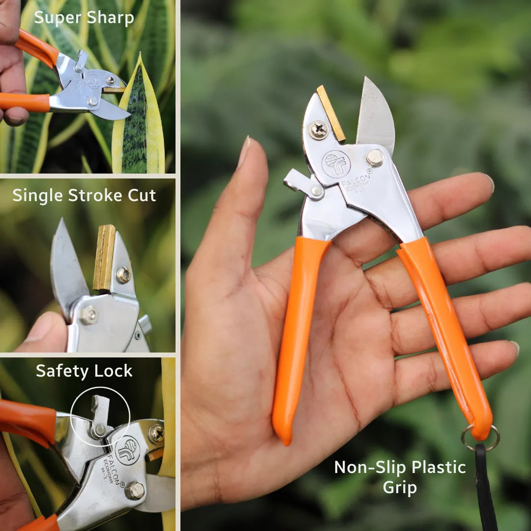 Buy Falcon Pruning Secateur with hand grip Online at Lalitenterprise