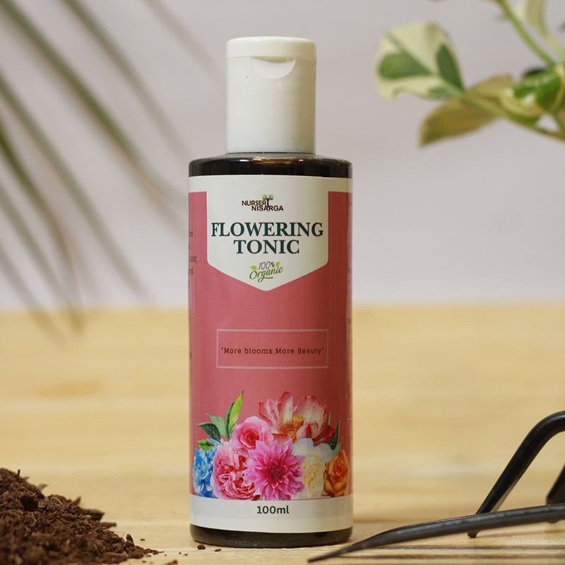 Buy FloweringTonic - Fertilizer 100ml Bottle Online at Lalitenterprise