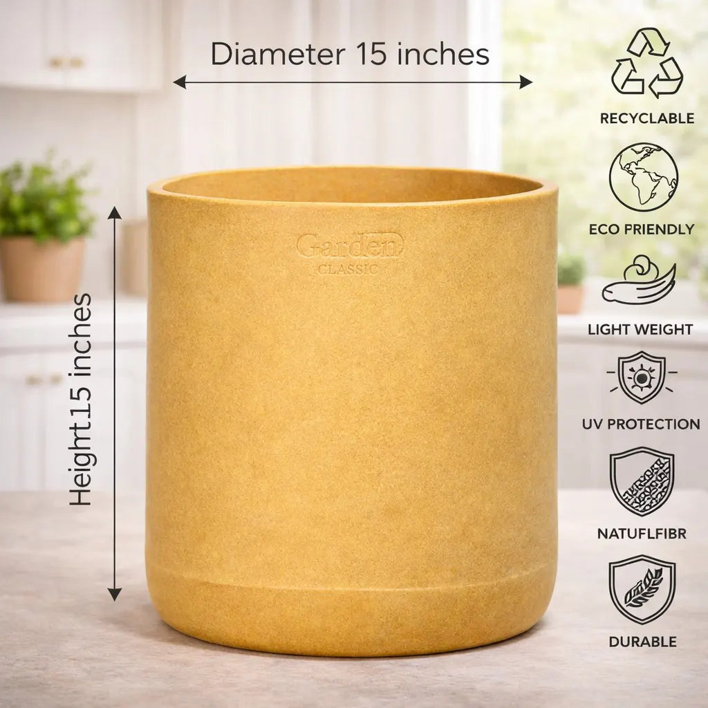 Buy Garden Green DTR Rotomold Stone Finish - Planter Online at Lalitenterprise