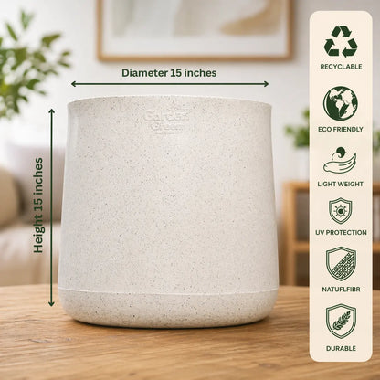 Buy Garden Green DTR Rotomold Stone Finish - Planter Online at Lalitenterprise