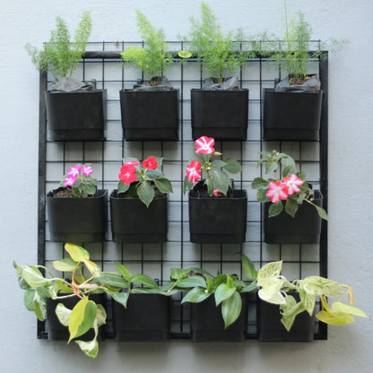 Buy Garden Green "Hanging Pot with Panel" for Plant Online at Lalitenterprise