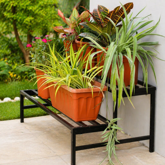 Buy Garden Green "Two-step Stand" Planter Pot Stand Online at Lalitenterprise