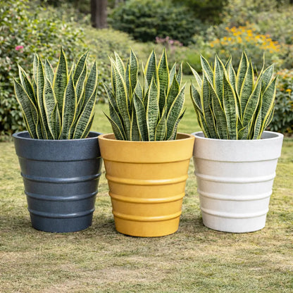 Buy Garden green YRR Rotomold Stone Finish - Planter Online at Lalitenterprise