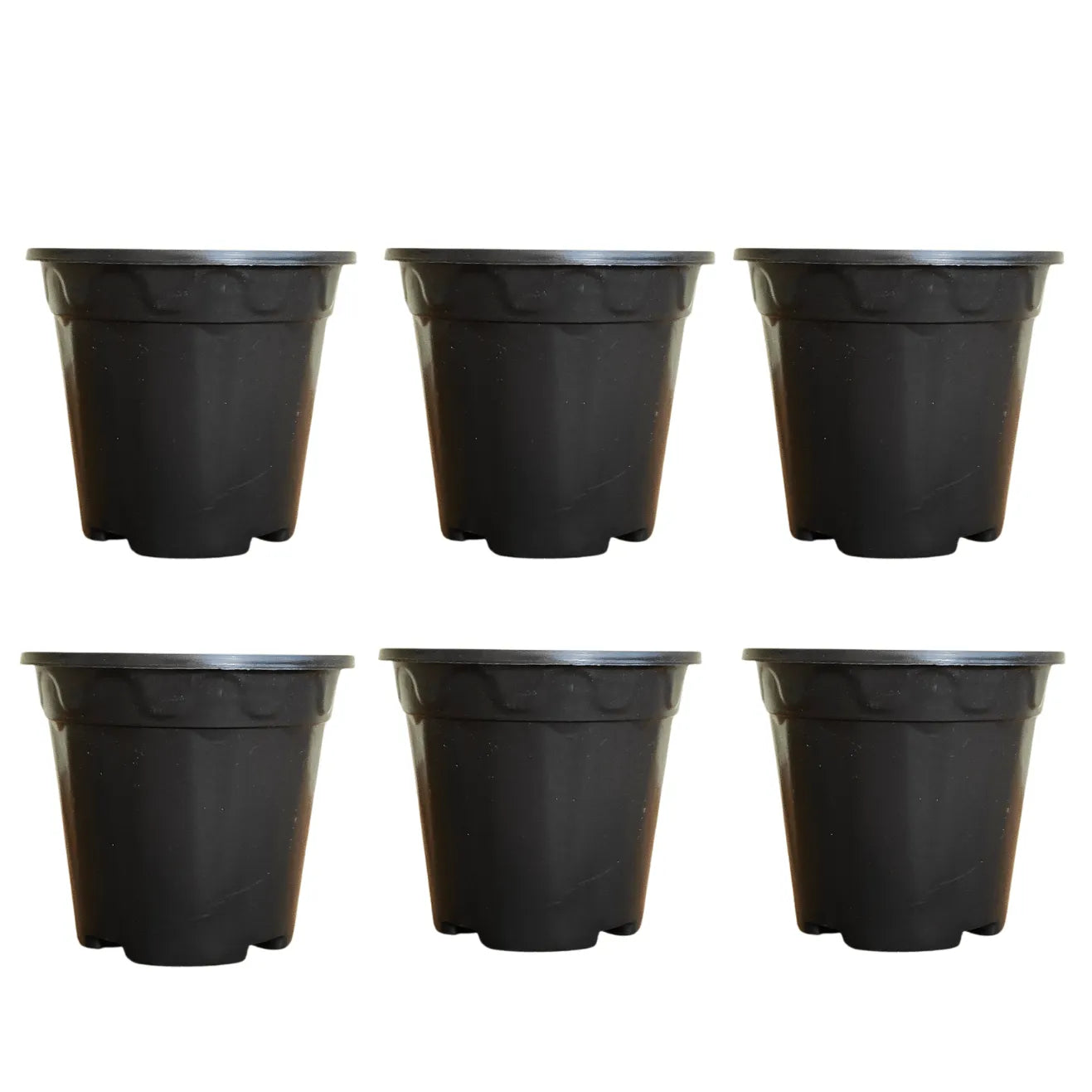 Buy Gardening Plastic Pots - Black Online at Lalitenterprise