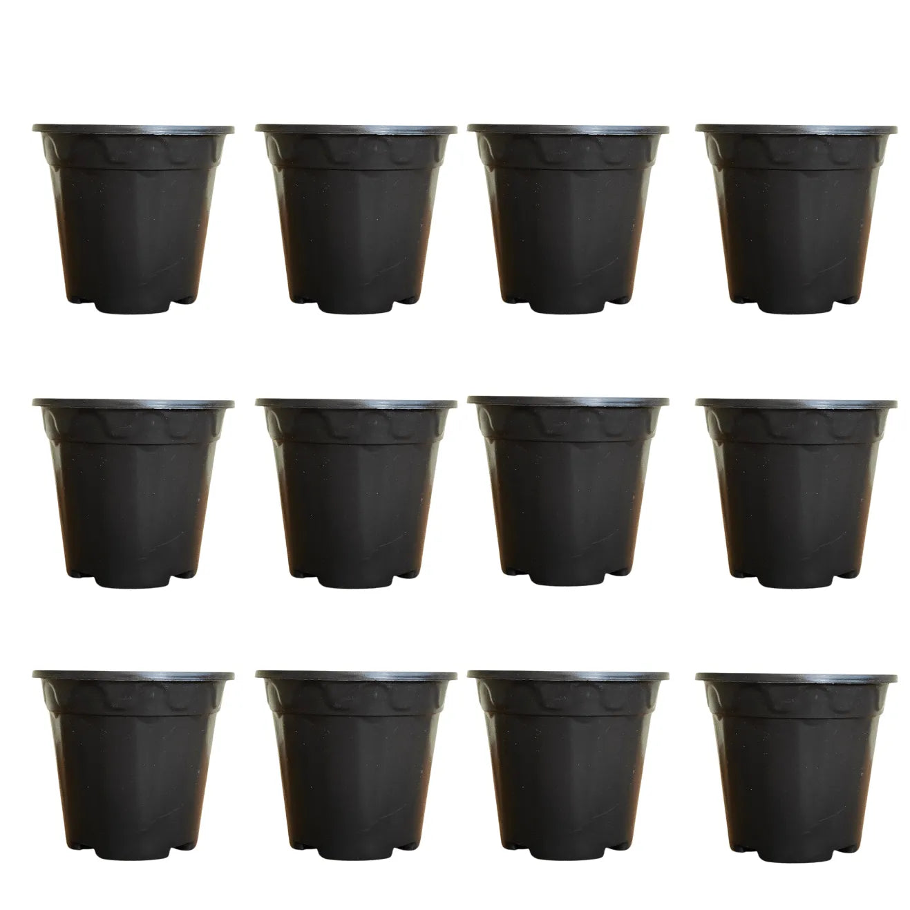 Buy Gardening Plastic Pots - Black Online at Lalitenterprise
