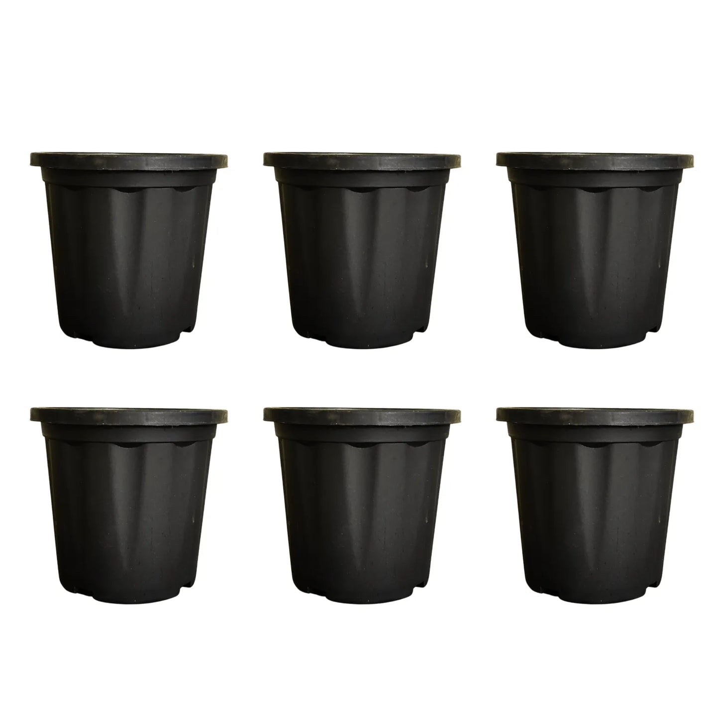 Buy Gardening Plastic Pots - Black Online at Lalitenterprise