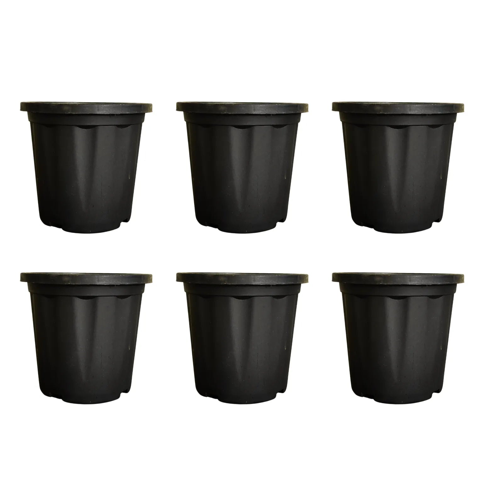 Buy Gardening Plastic Pots - Black Online at Lalitenterprise