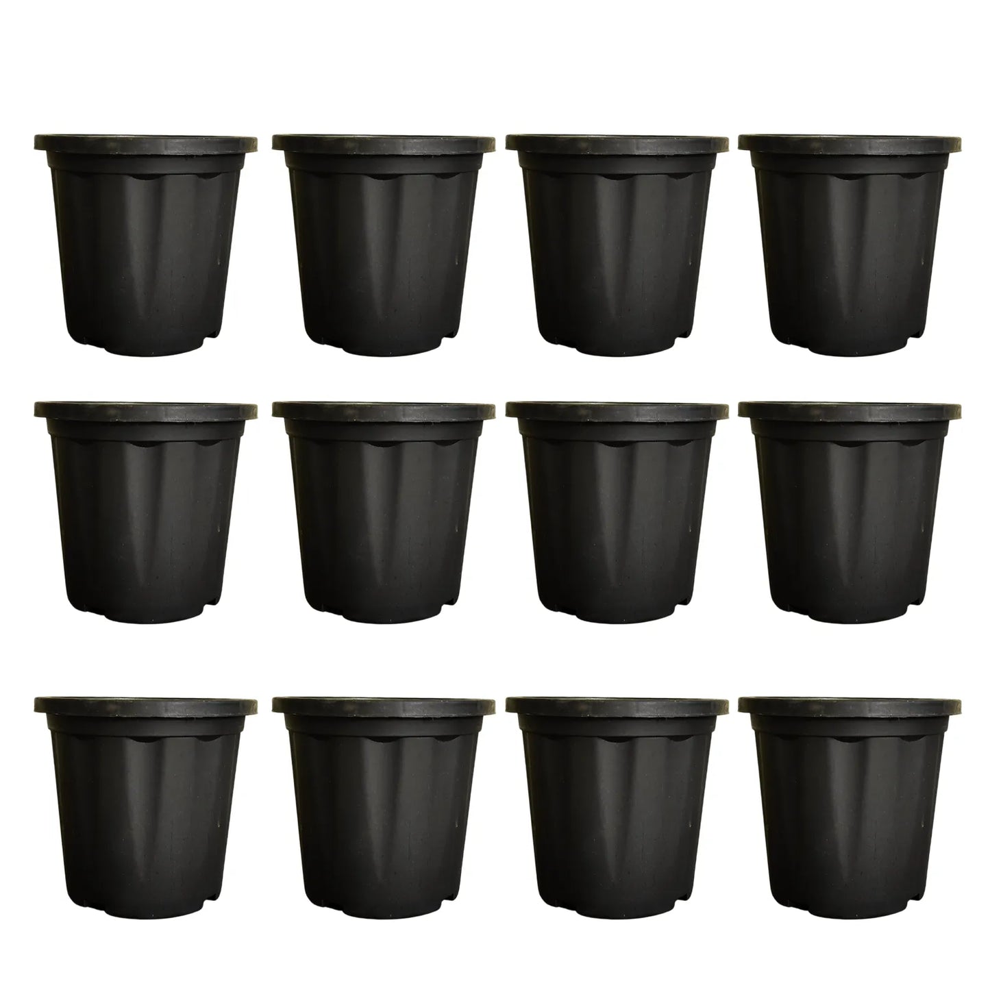 Buy Gardening Plastic Pots - Black Online at Lalitenterprise