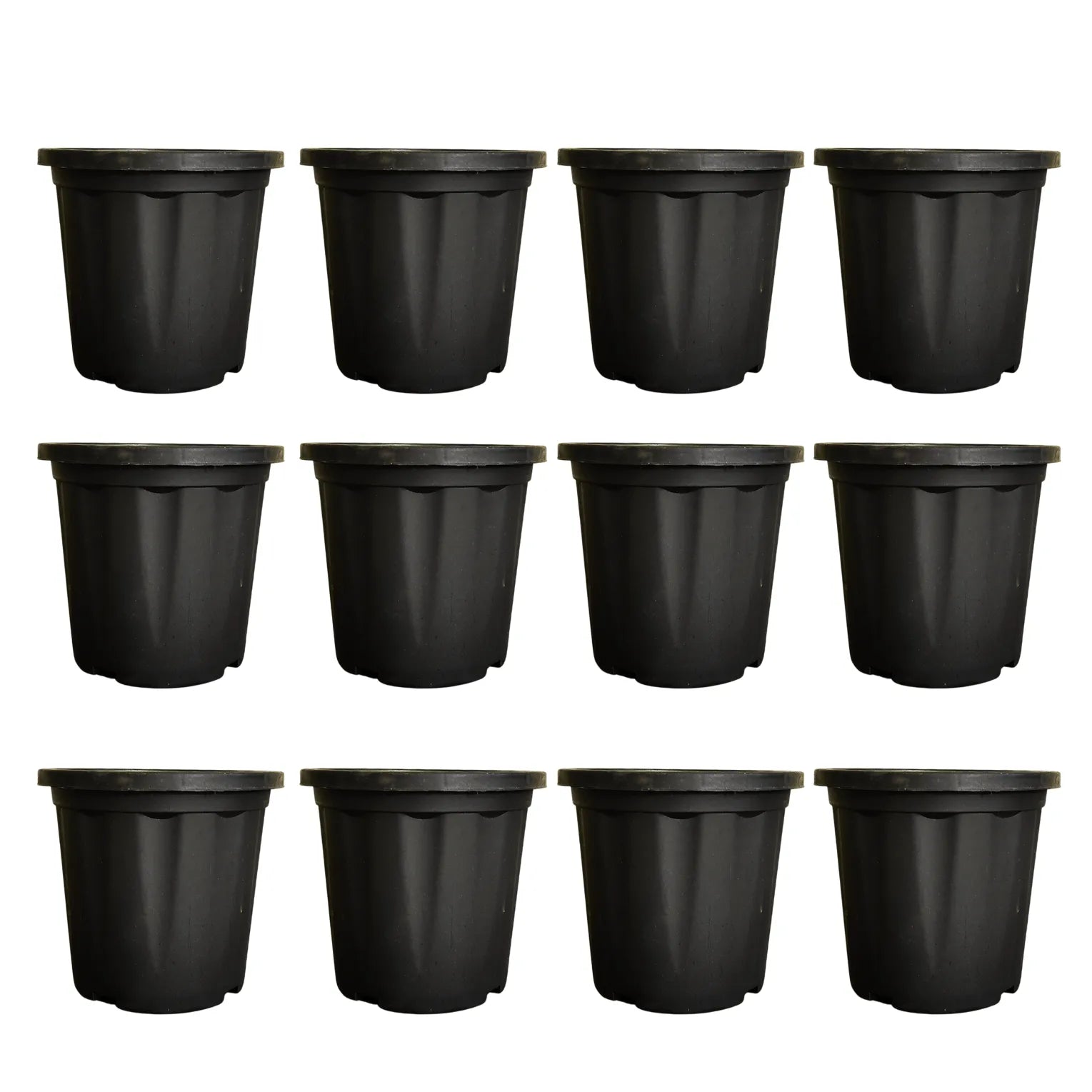 Buy Gardening Plastic Pots - Black Online at Lalitenterprise
