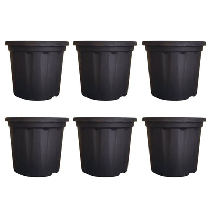 Buy Gardening Plastic Pots - Black Online at Lalitenterprise
