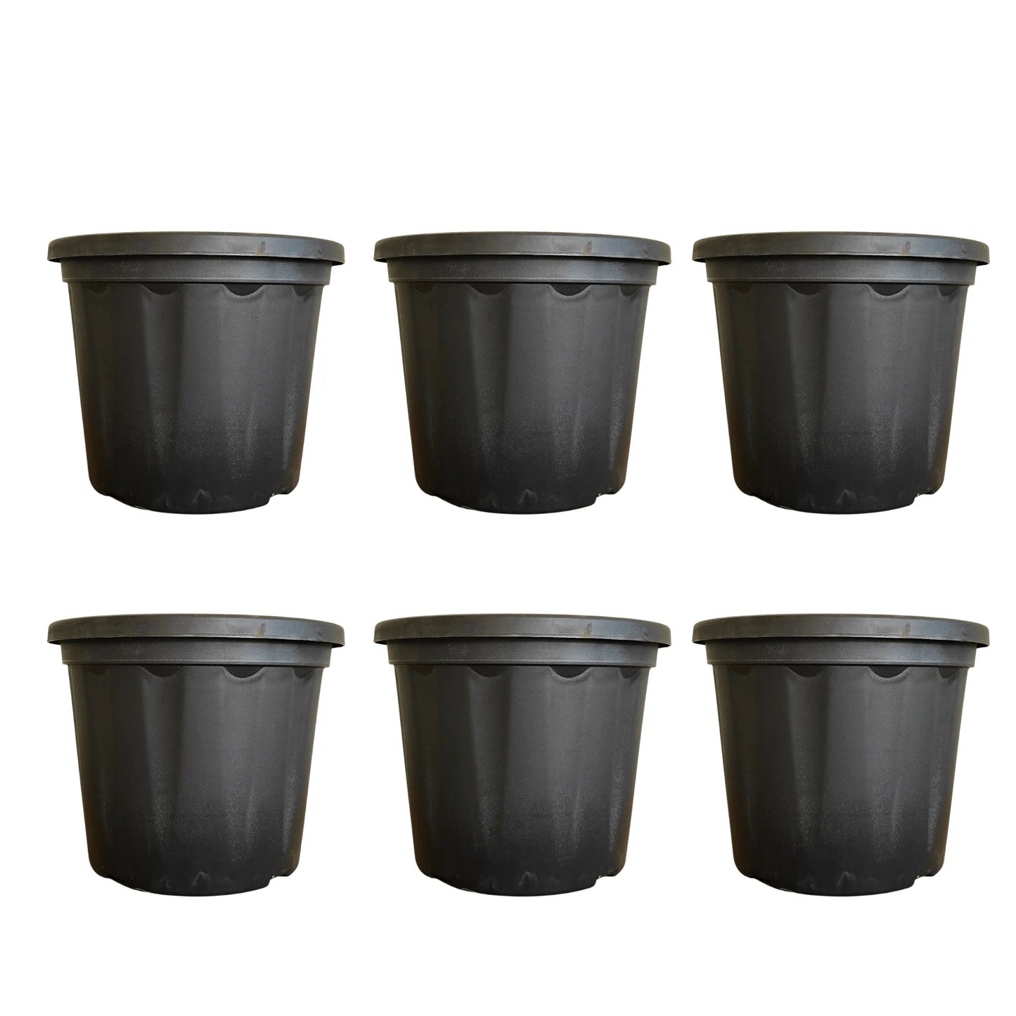 Buy Gardening Plastic Pots - Black Online at Lalitenterprise