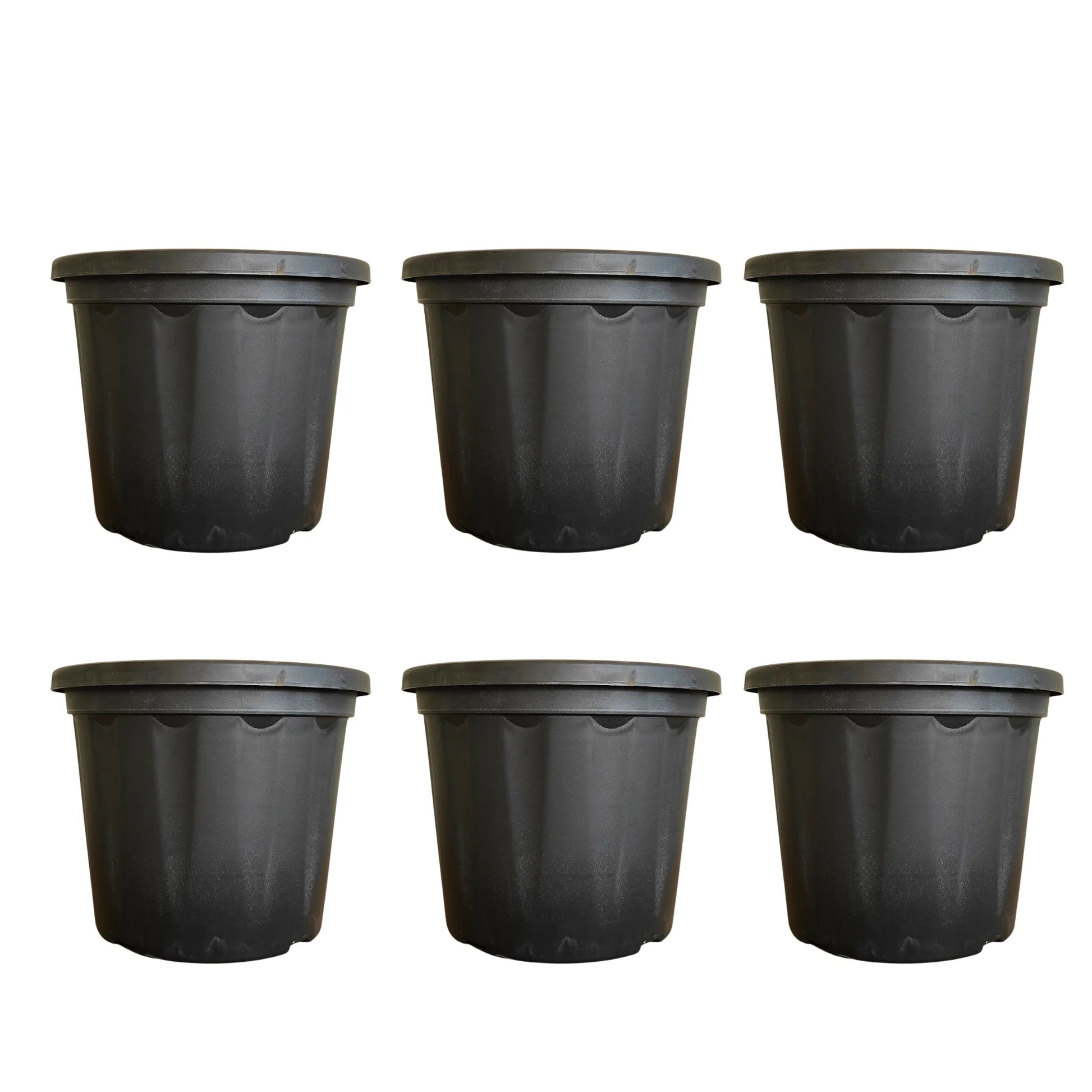 Buy Gardening Plastic Pots - Black Online at Lalitenterprise