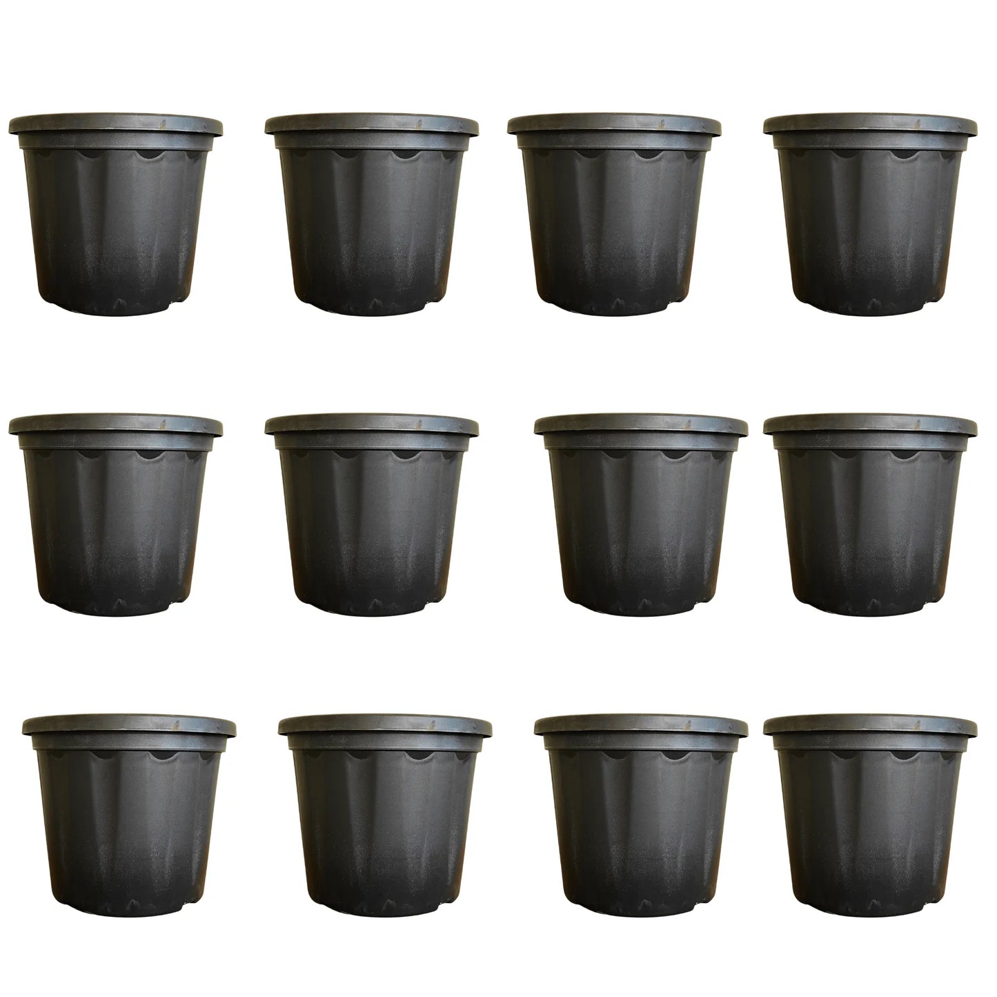 Buy Gardening Plastic Pots - Black Online at Lalitenterprise