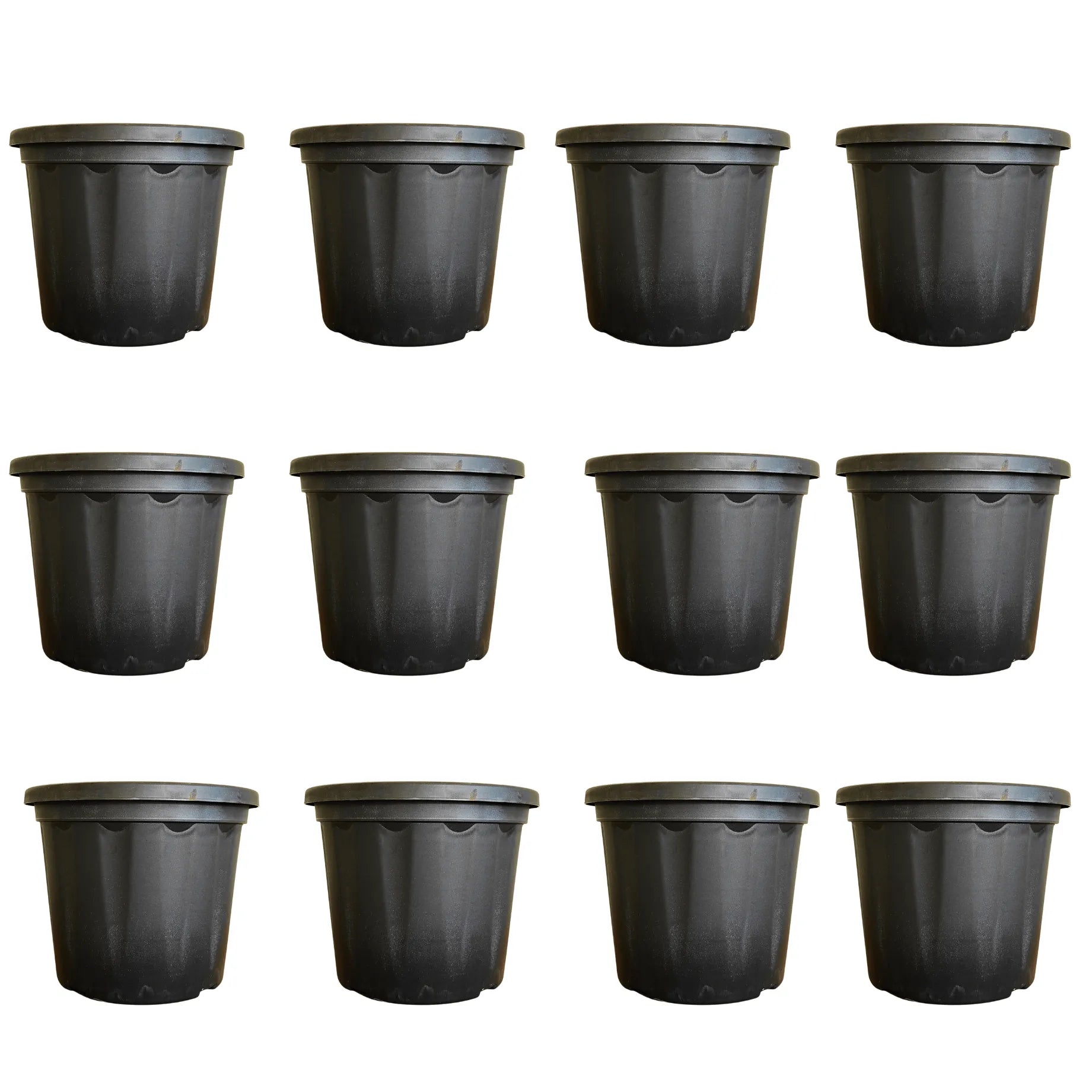Buy Gardening Plastic Pots - Black Online at Lalitenterprise