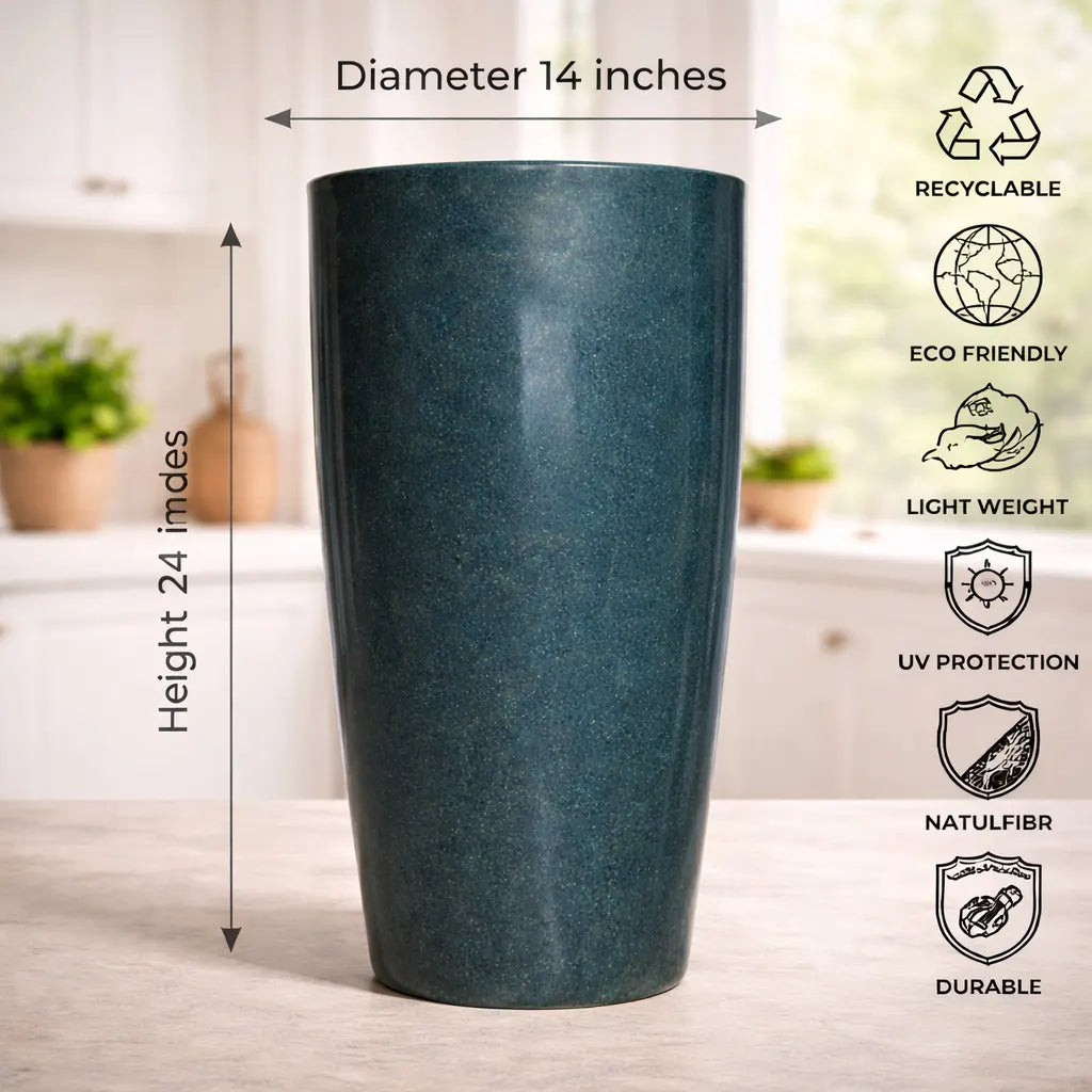 Buy Garden Green RT Rotomold Stone Finish - Planter Online at Lalitenterprise