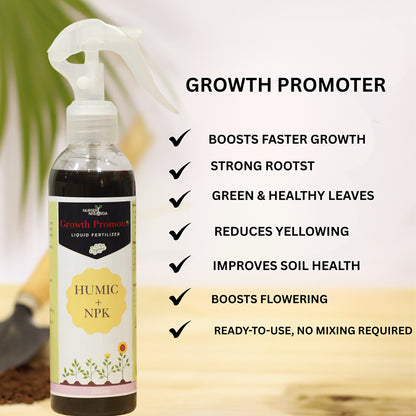 Buy Growth Promoter (Ready-to-use) Liquid Fertilizer - Spray 200ML Online at Lalitenterprise