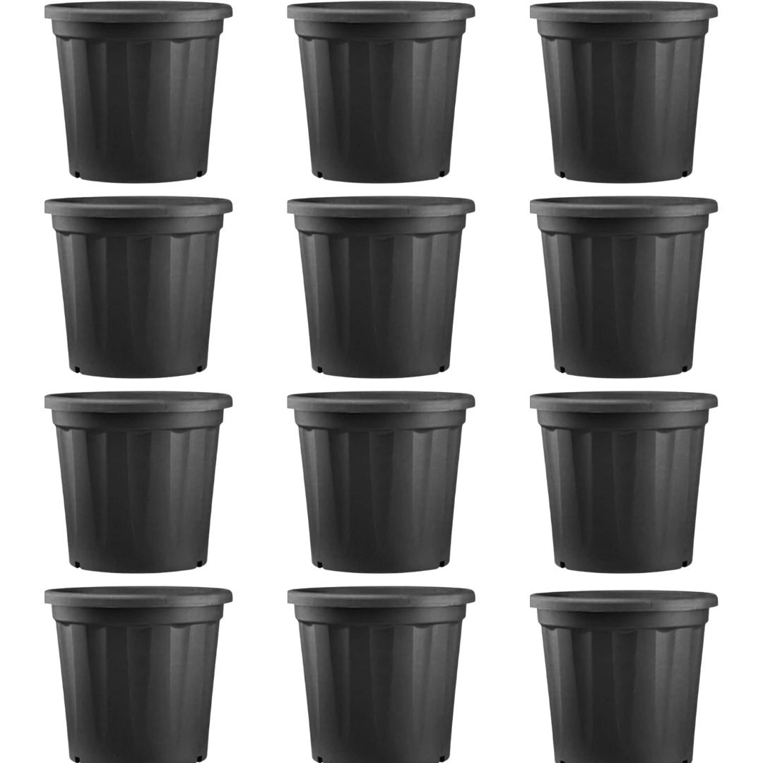 Buy Harshdeep Grow Planter "Set of 12" Black Online at Lalitenterprise