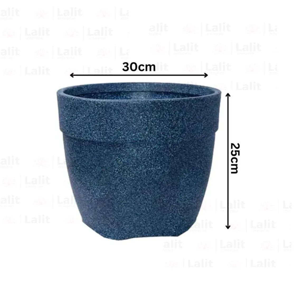 Buy Harshdeep Premium Barca Round 30 (Midnight Stone Finish) - Pot Online at Lalitenterprise