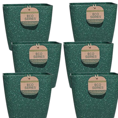 Buy Harshdeep Premium Seina Eco Planters Earthen Green Online at Lalitenterprise