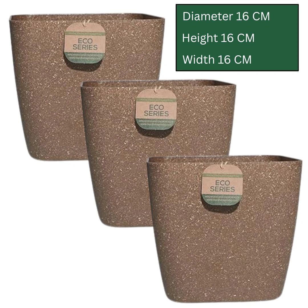 Buy Harshdeep Premium Seina Eco Planters Earthen Brown Online at Lalitenterprise