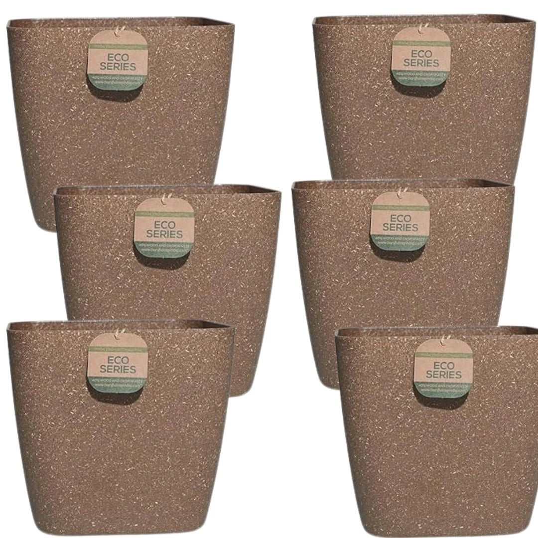 Buy Harshdeep Premium Seina Eco Planters Earthen Brown Online at Lalitenterprise