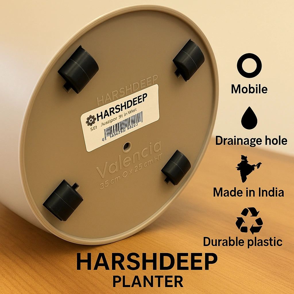 Buy Harshdeep Valencia With Wheels Planters Online at Lalitenterprise
