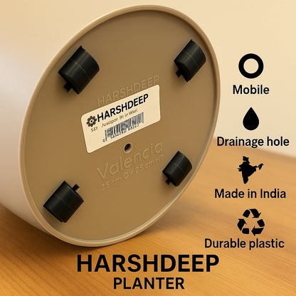 Buy Harshdeep Valencia With Wheels Planters Online at Lalitenterprise