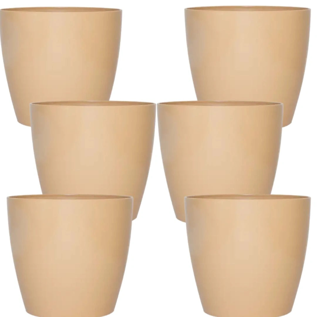 Buy Harshdeep Valencia With Wheels Planters Cream Online at Lalityenterprise