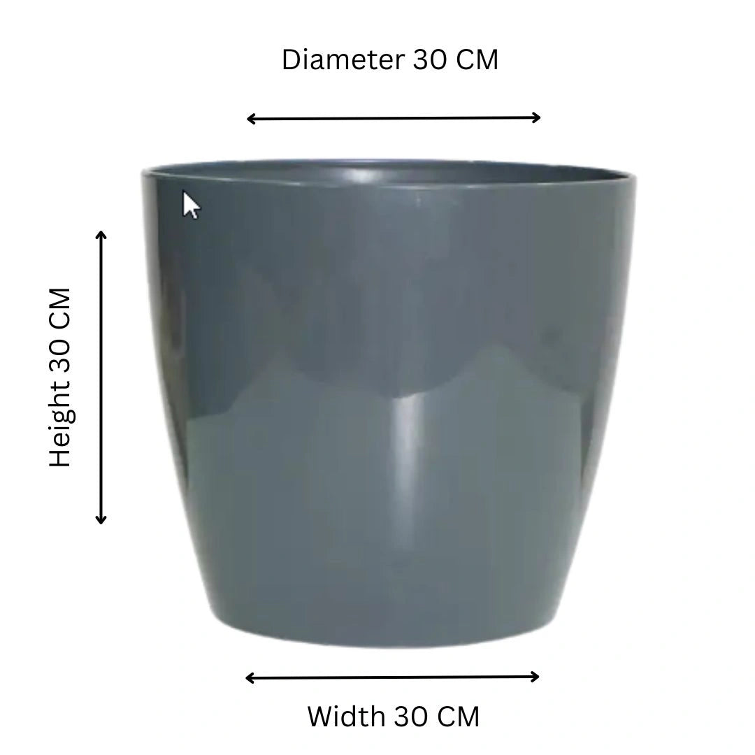 Buy Harshdeep Valencia With Wheels Planters Grey Online at Lalityenterprise