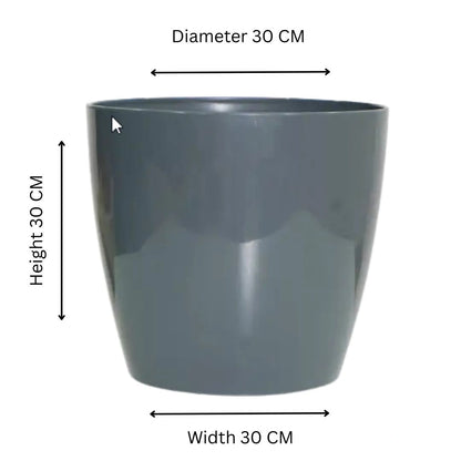 Buy Harshdeep Valencia With Wheels Planters Grey Online at Lalityenterprise