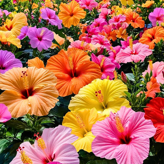 Buy Hibiscus Flower "Combo pack of 6" - Plant  Online at Lalitenterprise