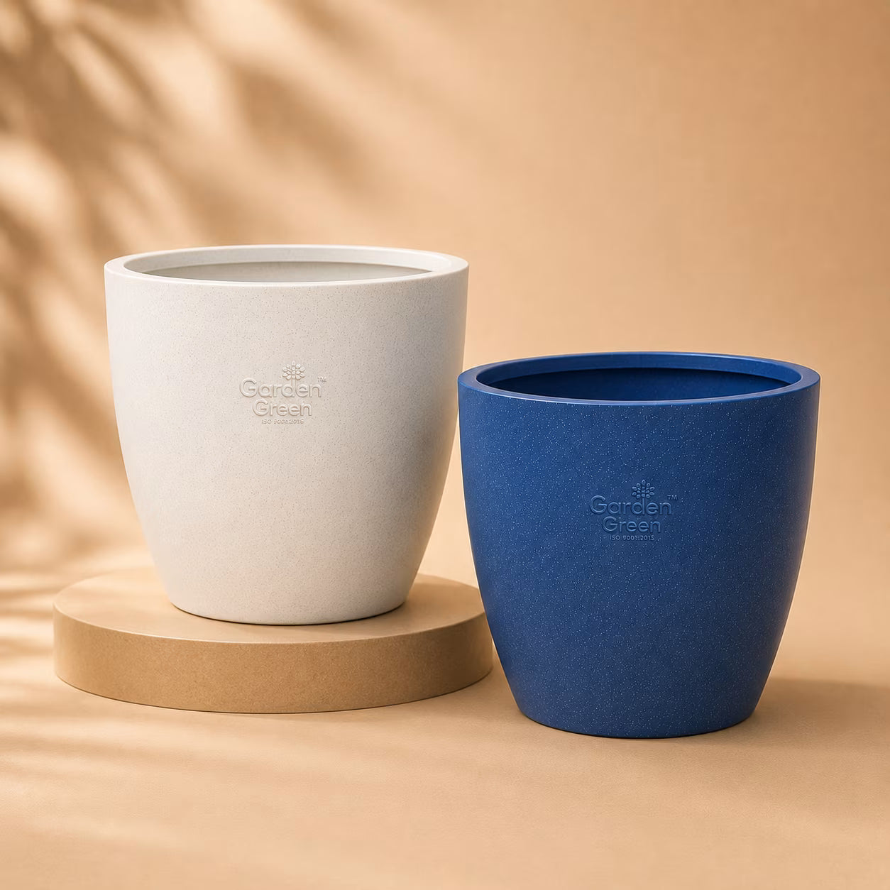 Buy Garden Green RS Cup Rotomold Stone Finish Planter Online at Lalitenterprise