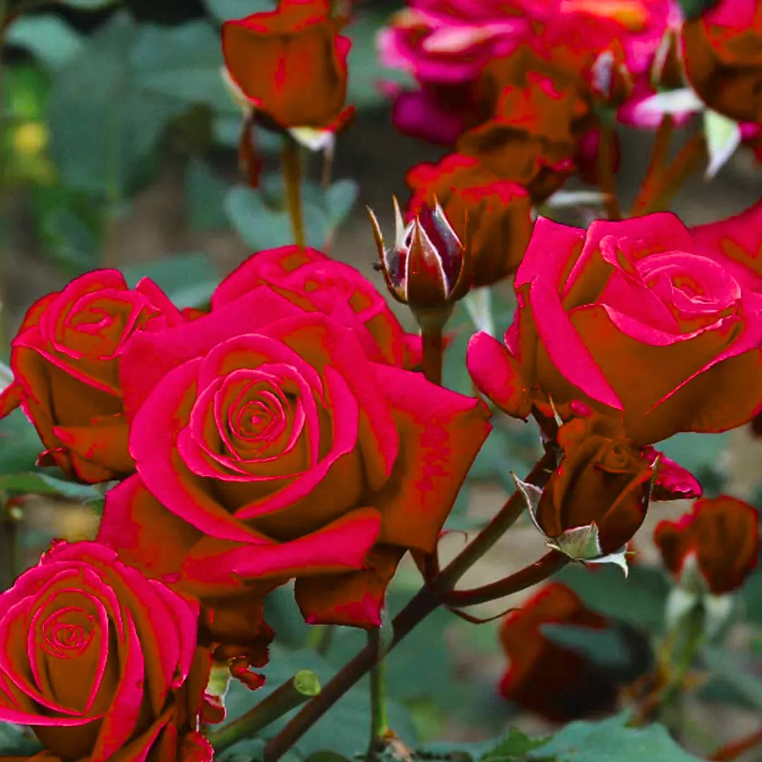 Buy  Rose "Rosa Charisma" - Plant Red Online at Lalitenterprise