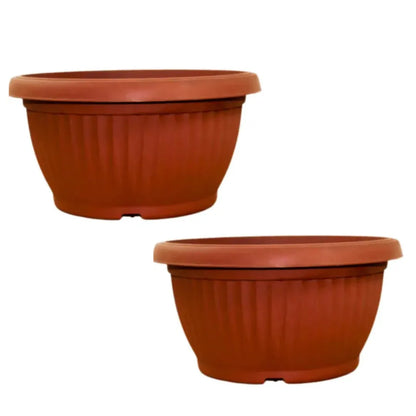 Buy Round Shape Bonsai Plastic Pot Online at Lalitenterprise