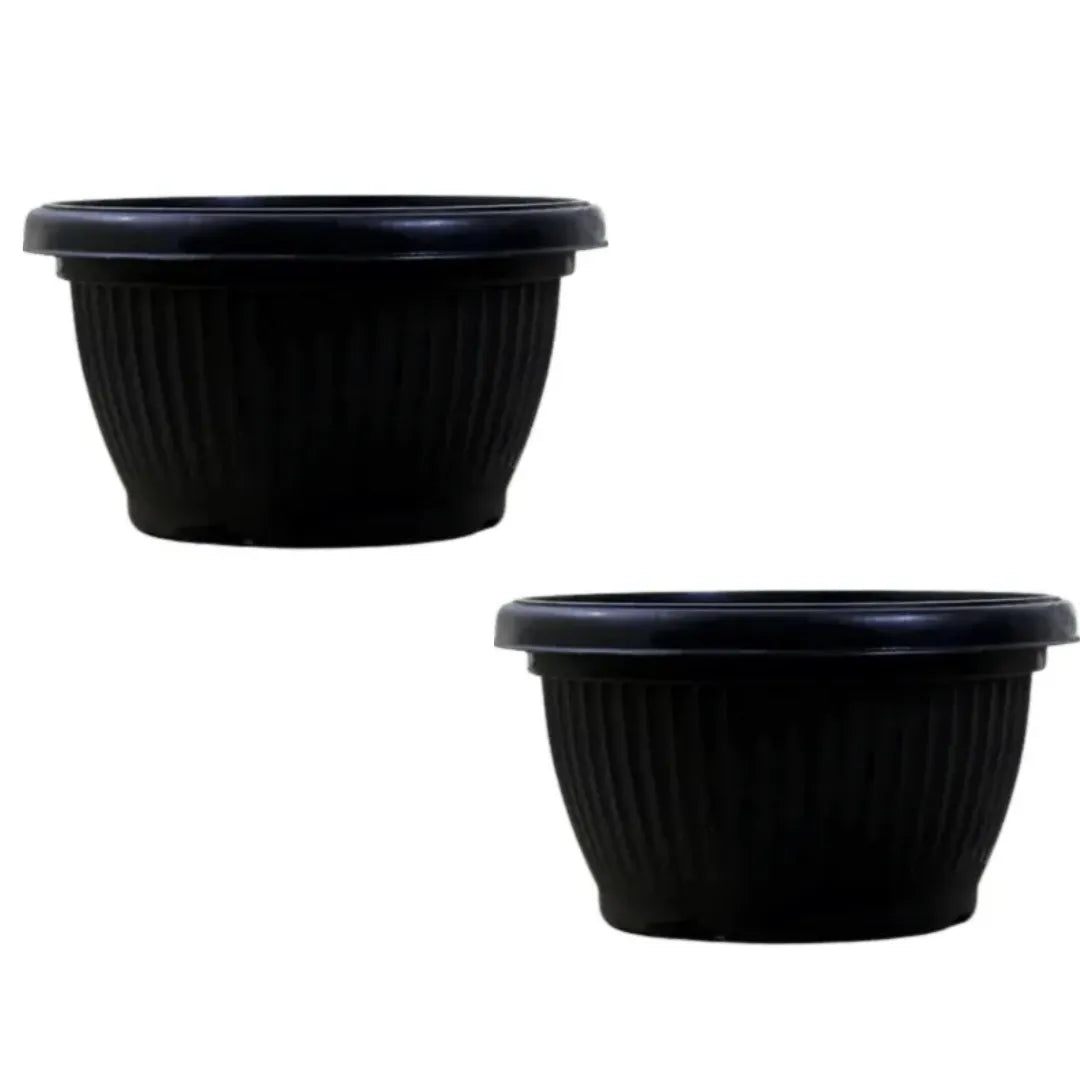 Buy Round Shape Bonsai Plastic Pot Online at Lalitenterprise