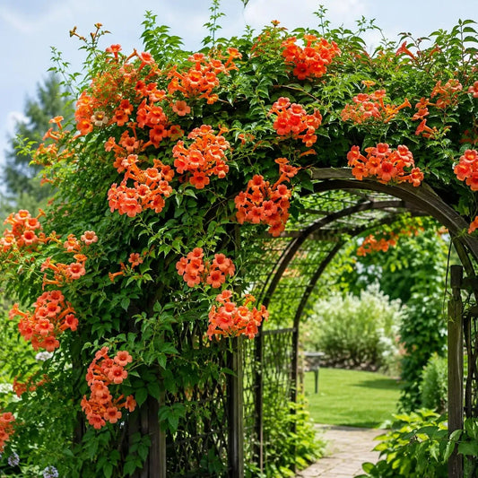 Buy Trumpet Vine (Pyrotegia Venusta) - Plant Online at Lalitenterprise
