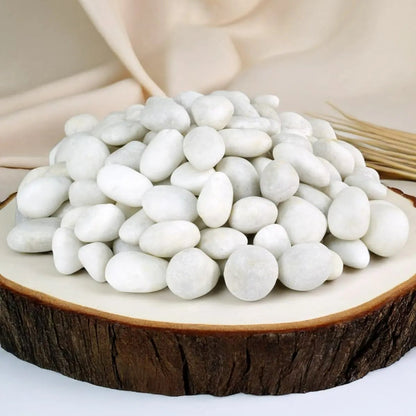 Buy Unpolished White Pebbles Online at Lalitenterprise