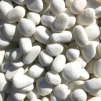 Buy Unpolished White Pebbles Online at Lalitenterprise