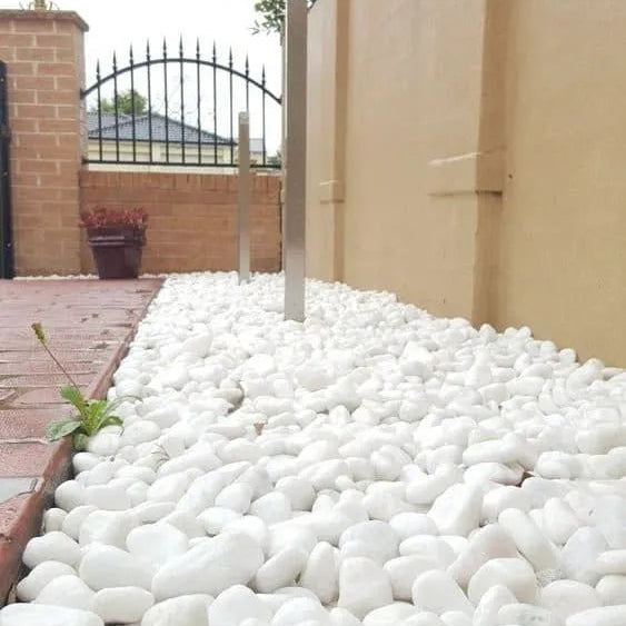 Buy Unpolished White Pebbles Online at Lalitenterprise
