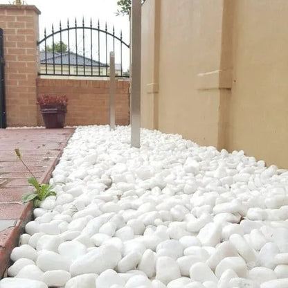 Buy Unpolished White Pebbles Online at Lalitenterprise